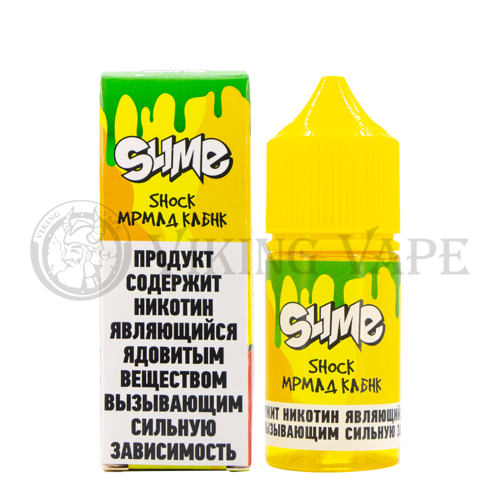 Жидкость для вейпа SLIME SHOCK МРМЛД КЛБНК