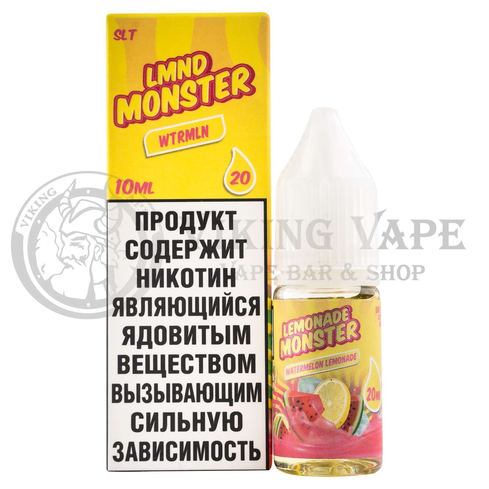 Жидкость для вейпа LMND Monster Wtrmln SLT