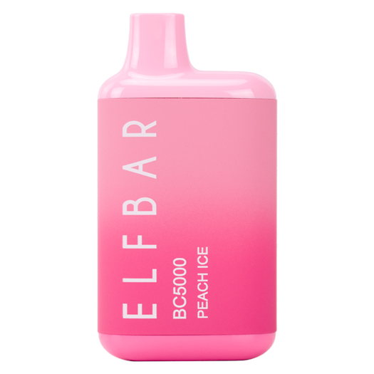Одноразовая электронная сигарета Elf Bar BC5000 затяжек Peach Ice