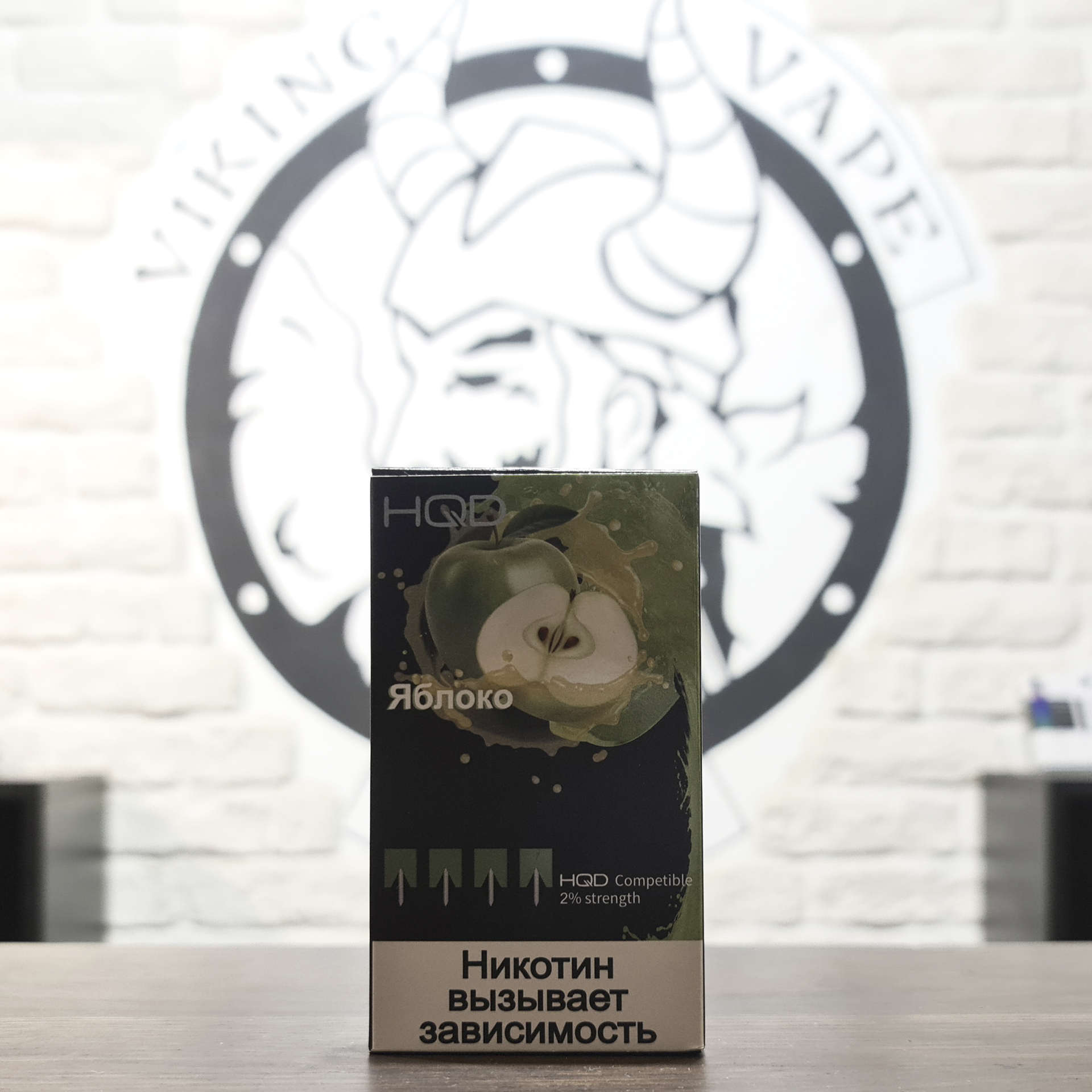 Cменный картридж JUUL HQD Яблоко