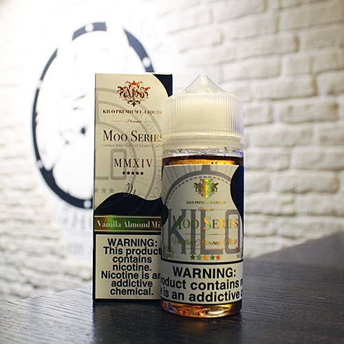 Жидкость для вейпа  Moo E-Liquids Vanilla Almond Milk 100