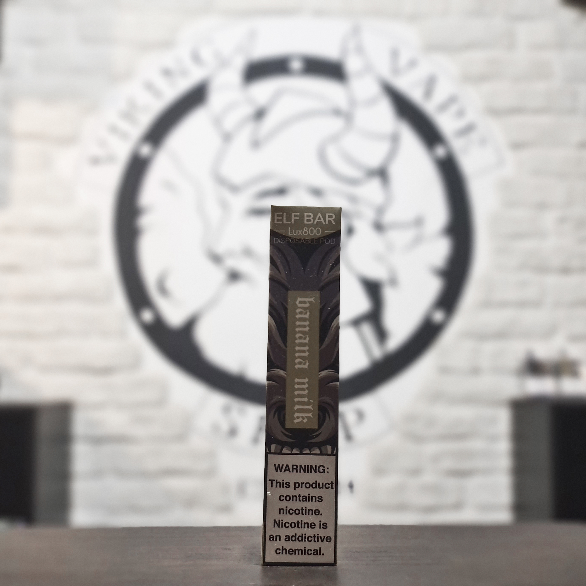 Одноразовая электронная сигарета Elf Bar Lux 800 затяжек Банан с молоком