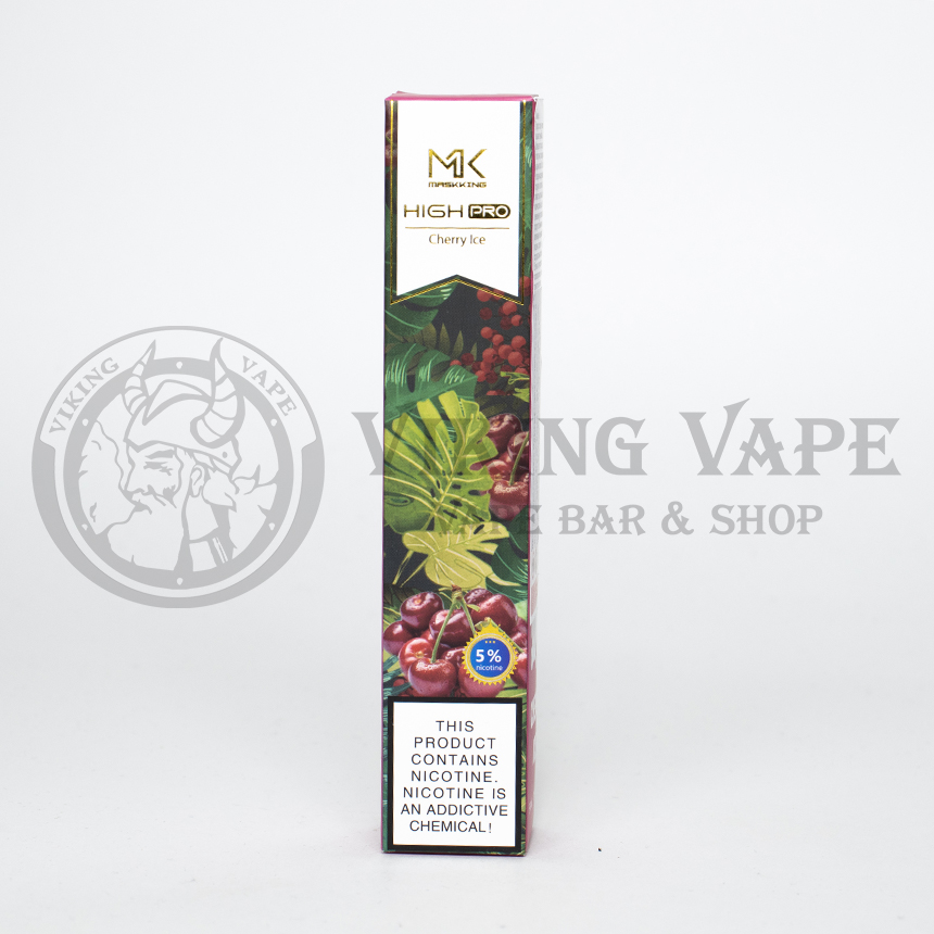 Одноразовая электронная сигарета Maskking High-Pro 1000 затяжек Вишневый Лед