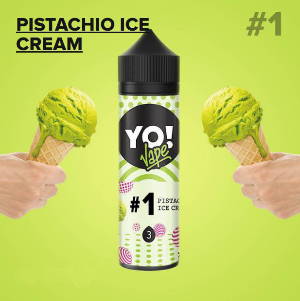 Жидкость для вейпа Yo!Vape Pistachio Ice Cream