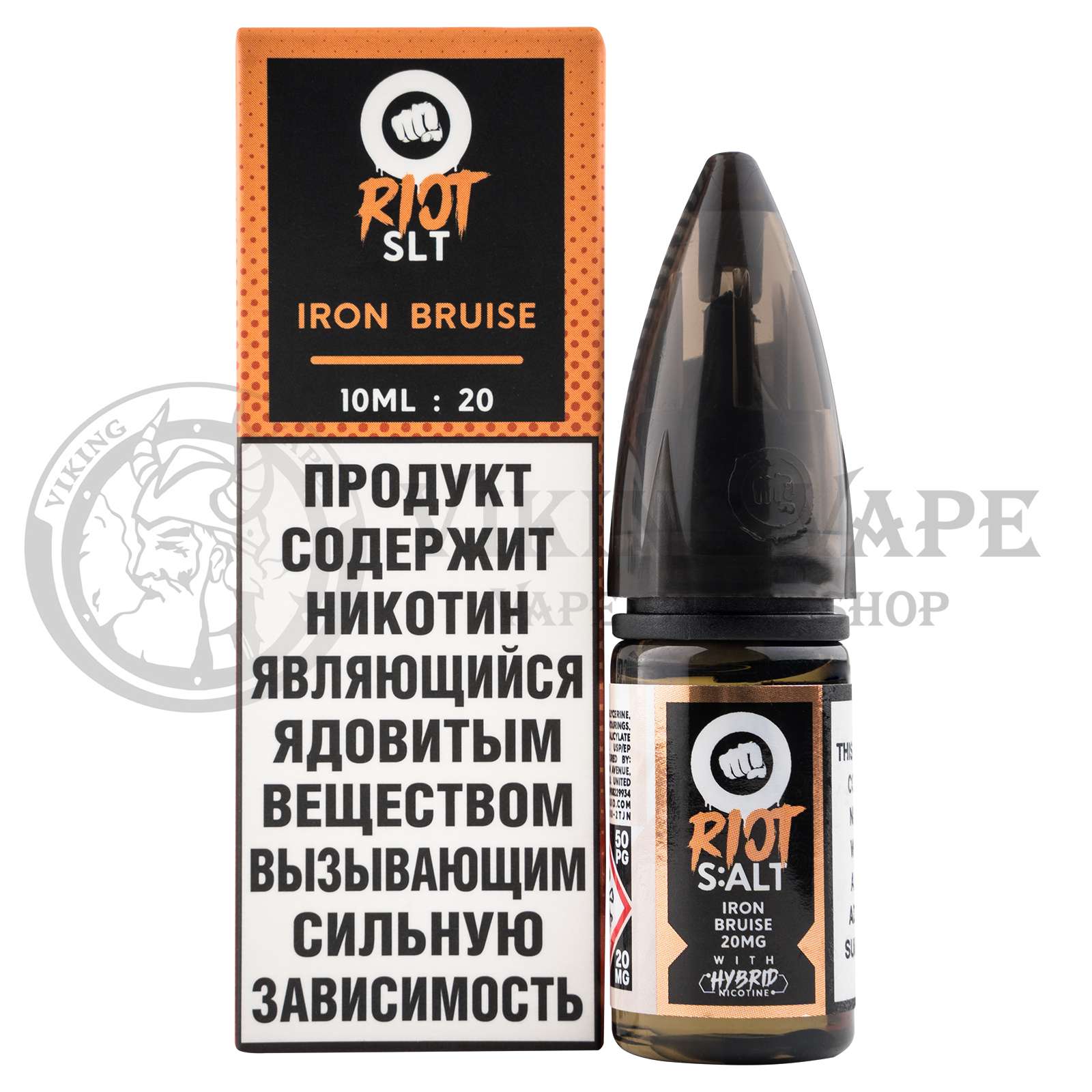 Жидкость для вейпа Riot Salt Iron Bruise