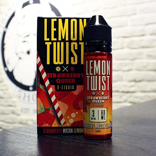 Жидкость для вейпа Lemon Twist Strawberry Mason