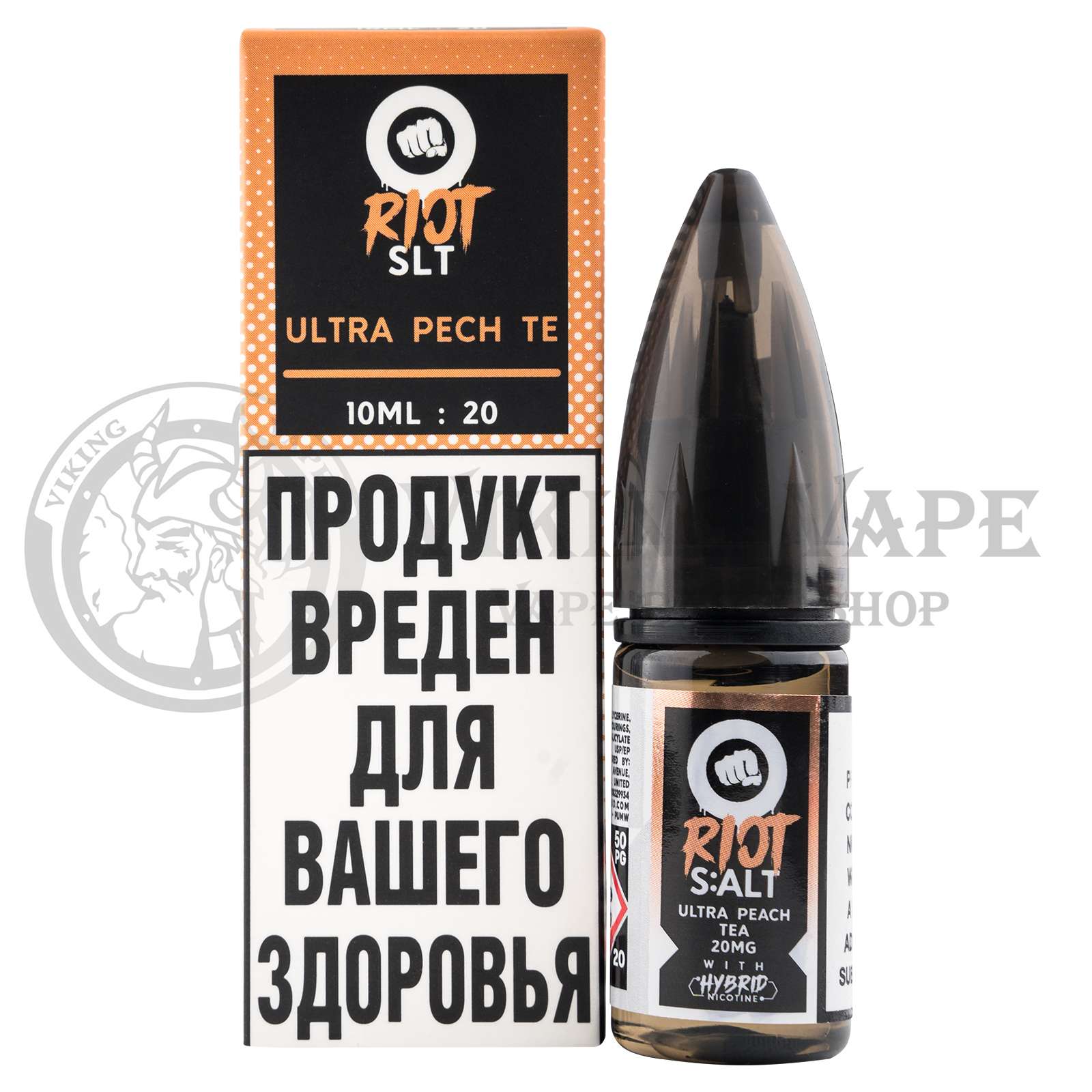 Жидкость для вейпа Riot Salt Rich Ultra Peach Tea