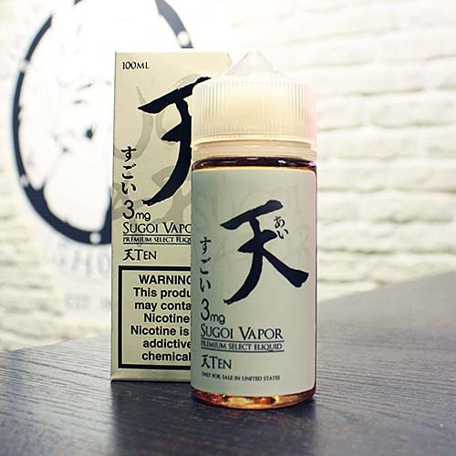 Жидкость для вейпа Sugoi Vapor Ten