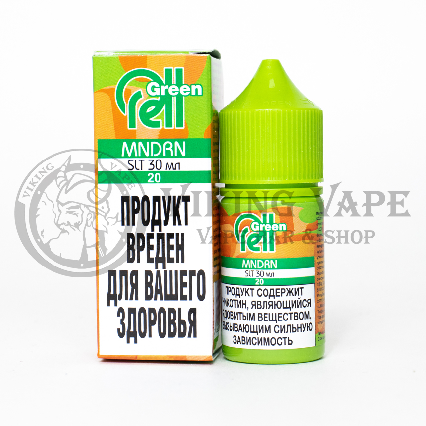 Жидкость для вейпа RELL Green SALT Mandarin