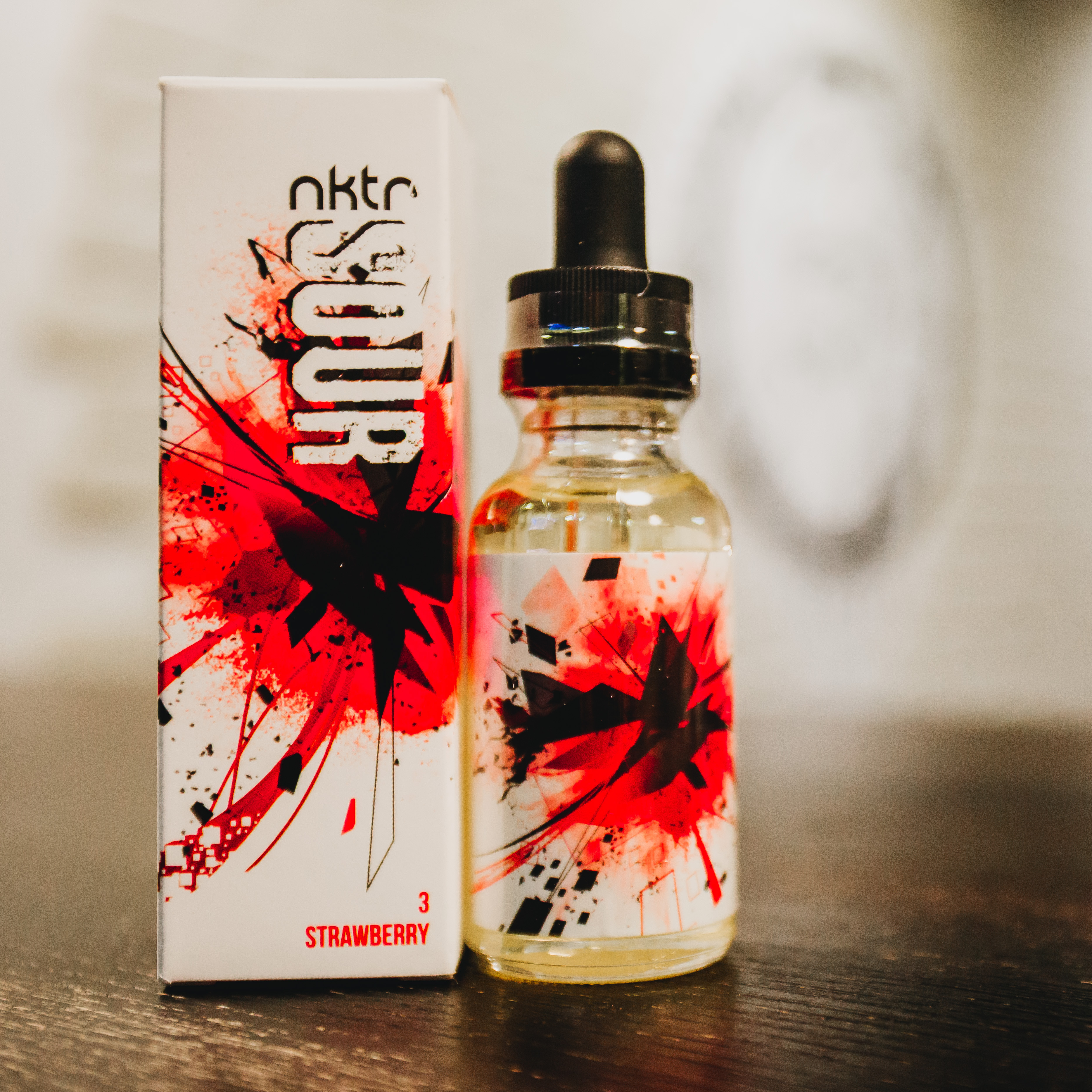 Жидкость для вейпа Nktr Sour Strawberry