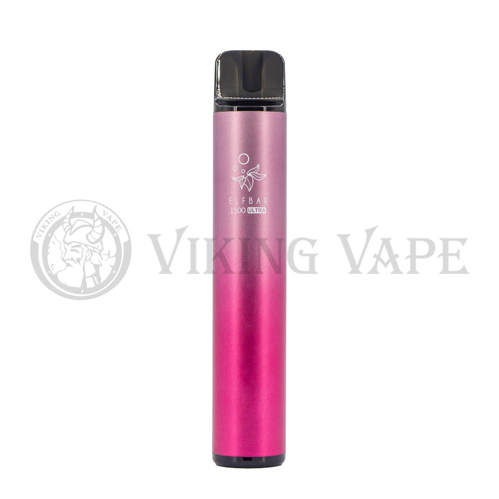 Одноразовая электронная сигарета с многоразовым контейнером Elf Bar 1500 CHRRY LMN PCH