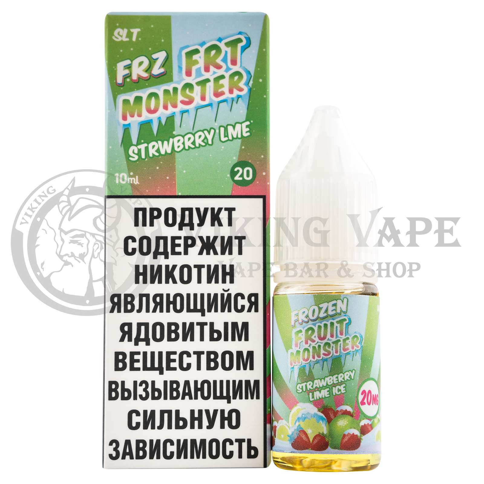 Жидкость для вейпа FRZ FRT Monster Strwbrry LME SLT