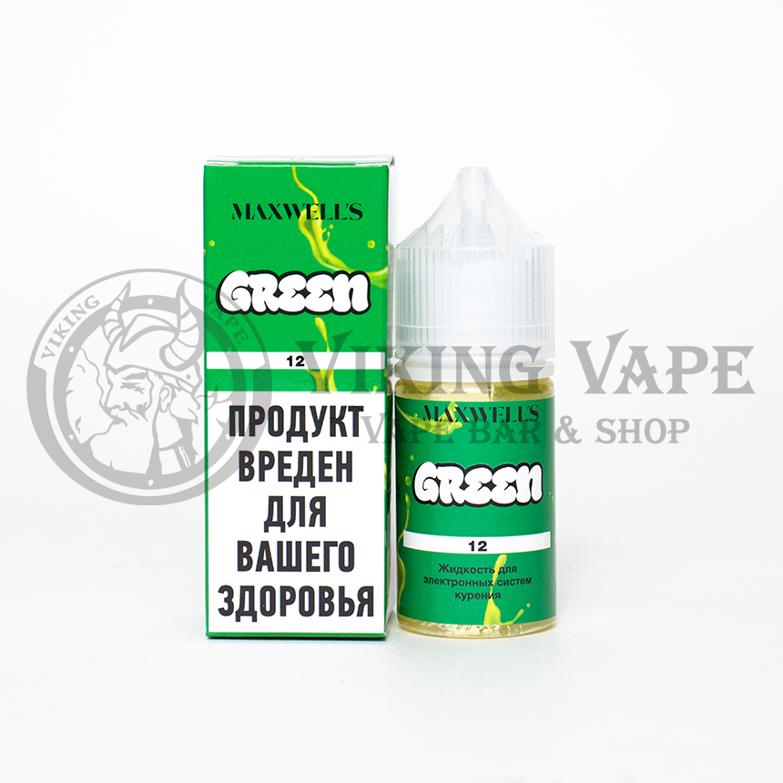 Жидкость для вейпа Maxwell'S Green Salt