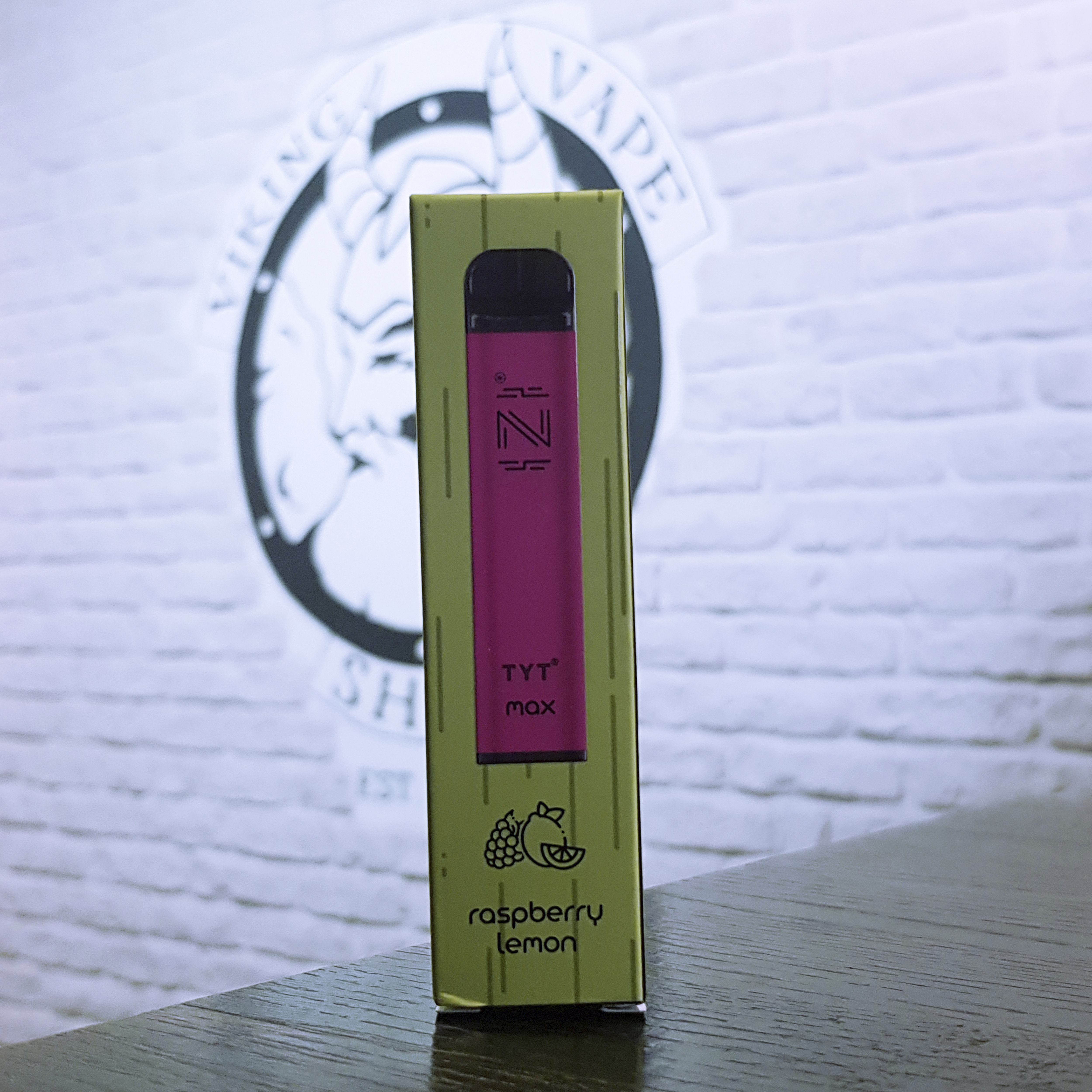 Одноразовая электронная сигарета HQD IZI Max 1600 затяжек Малина Лимон