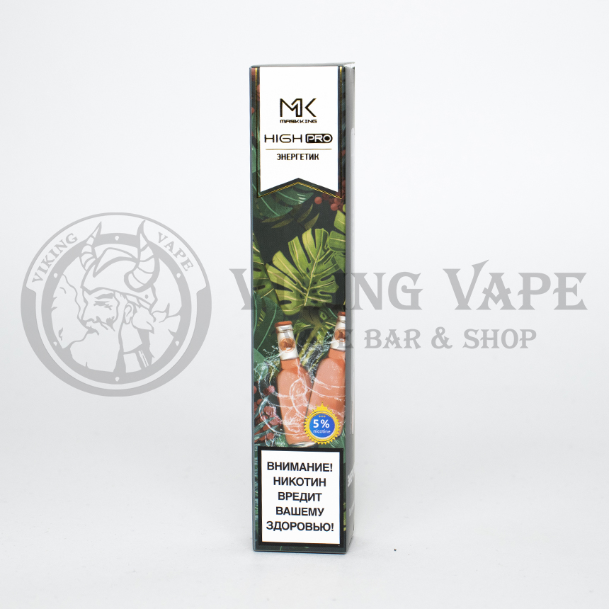 Одноразовая электронная сигарета Maskking High-Pro 1000 затяжек Энергетик