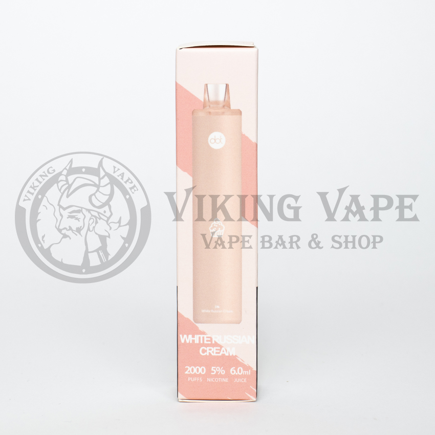 Одноразовая электронная сигарета Dot. 2000 затяжек Белый русский