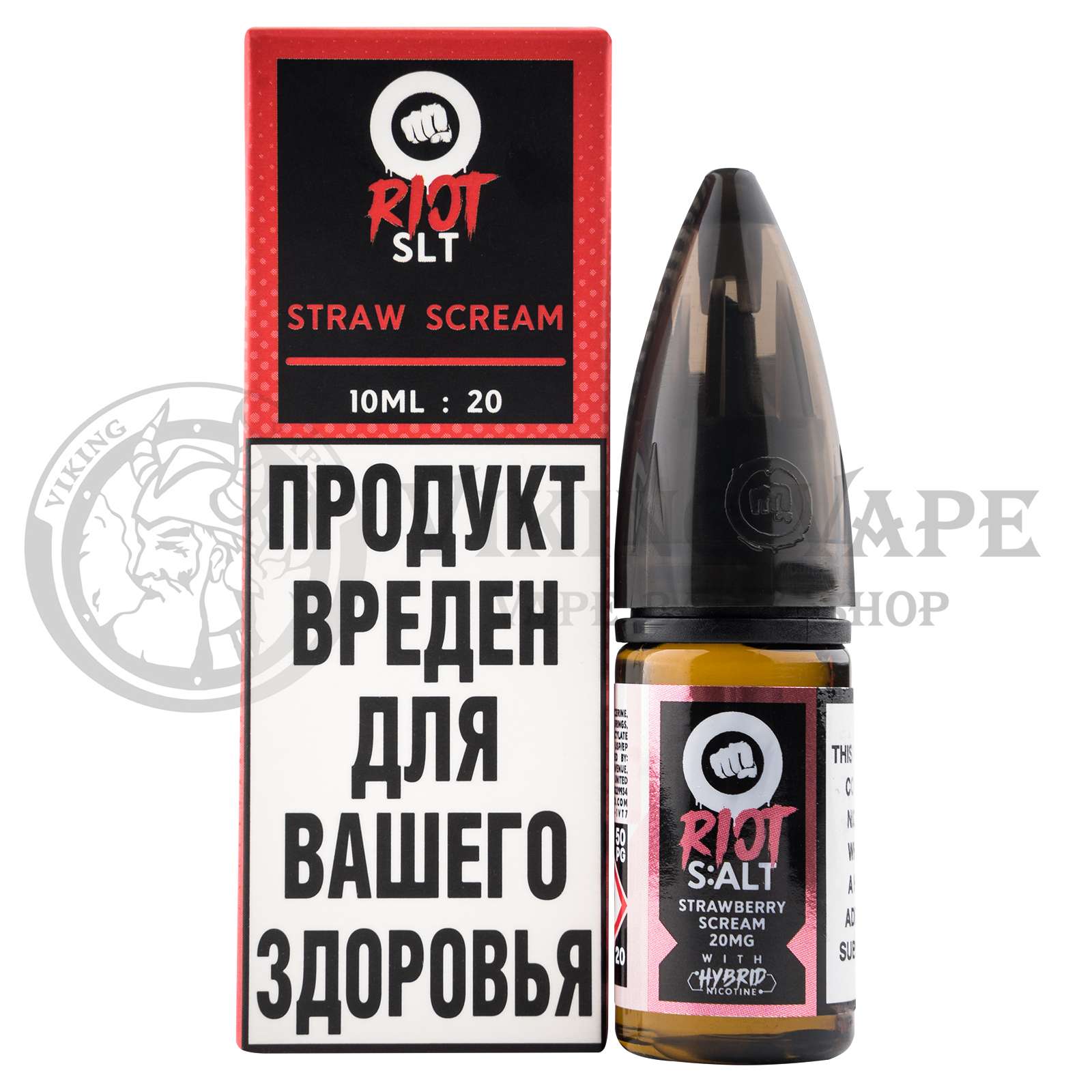 Жидкость для вейпа Riot Salt Strawberry Scream
