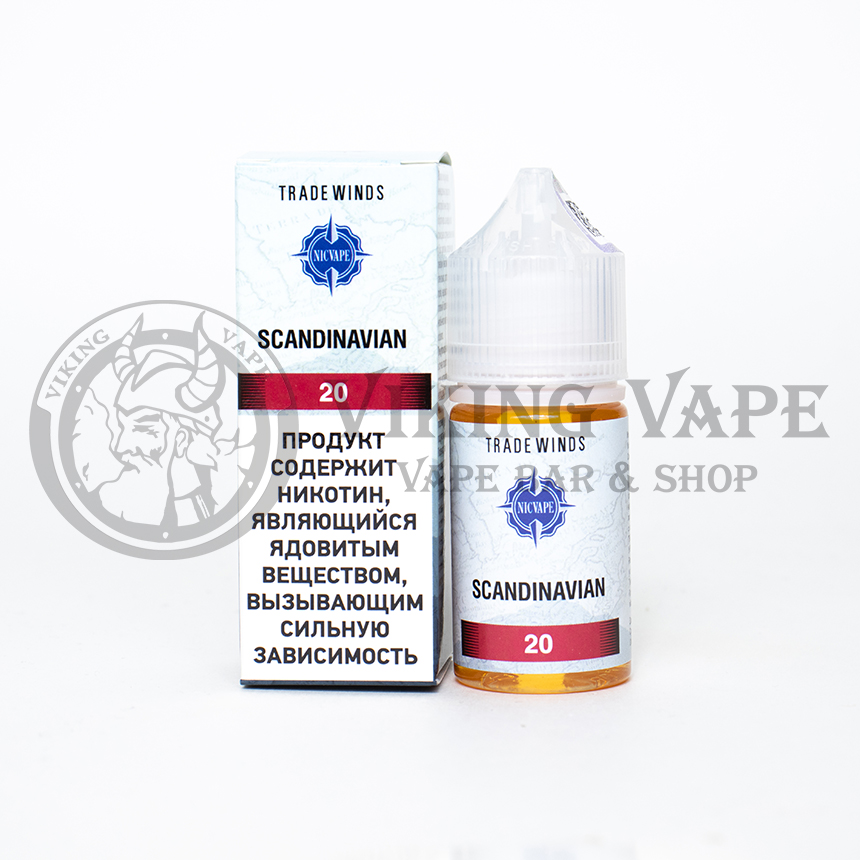 Жидкость для вейпа Tradewinds Tobacco Salt - Scandinavian Cured