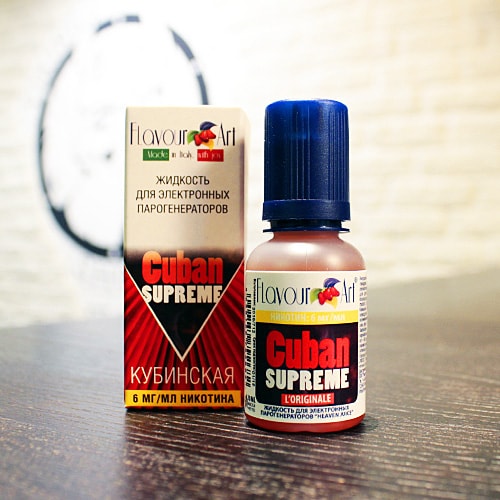 Жидкость для вейпа Flavour Art Cuban Supreme