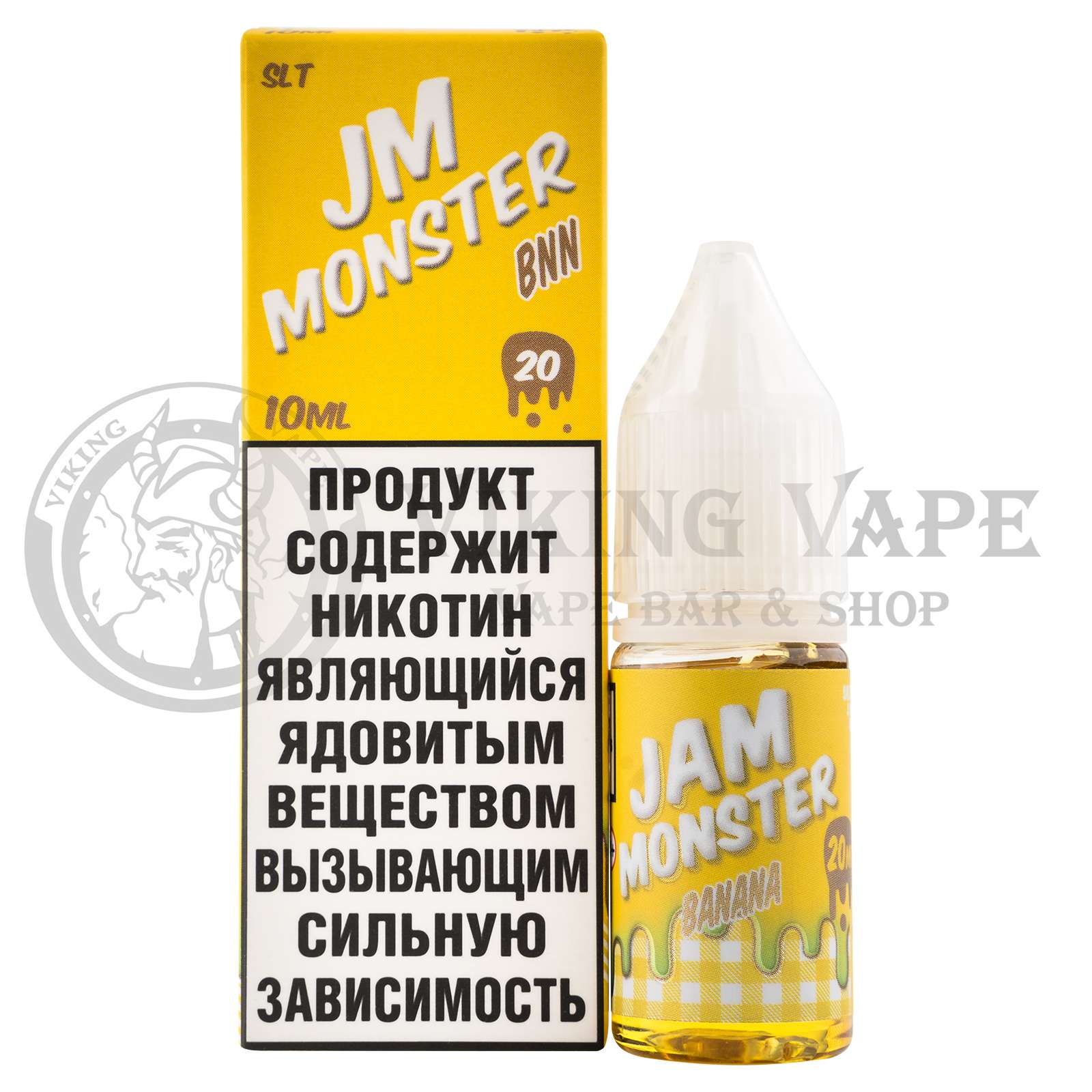 Жидкость для вейпа JM Monster Bnn SLT