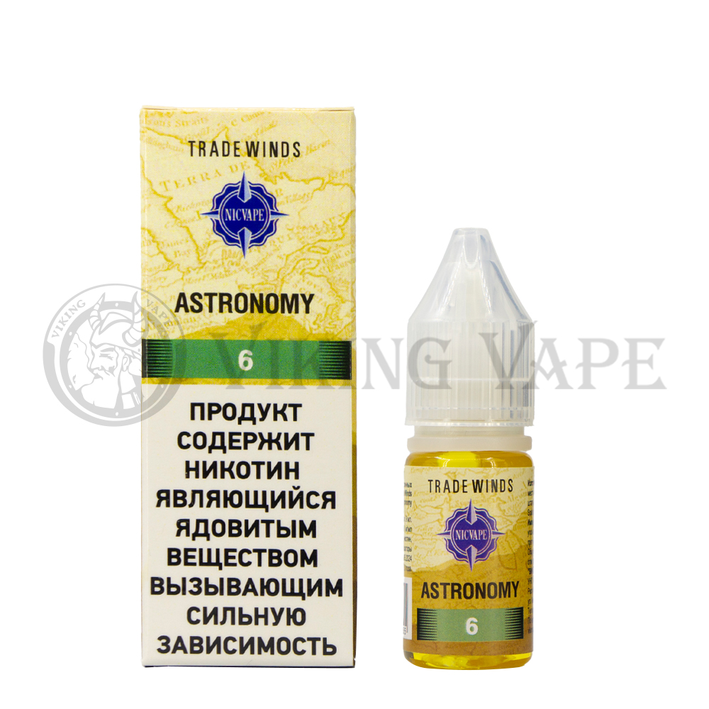 Жидкость для вейпа Tradewinds Tobacco NST Astronomy 6 мг