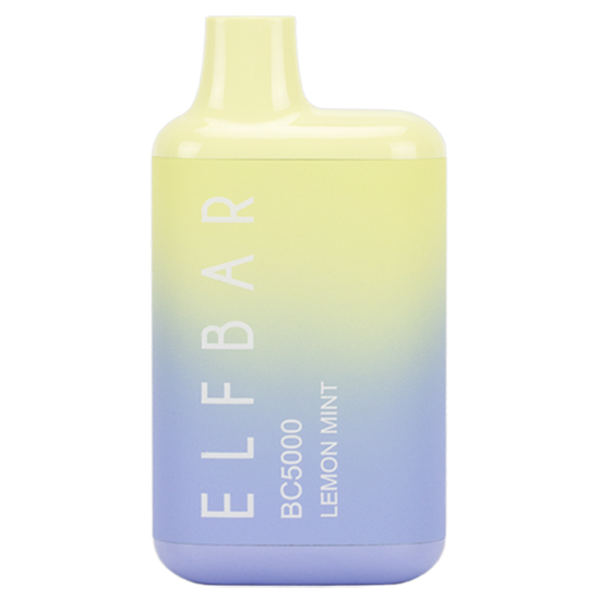 Одноразовая электронная сигарета Elf Bar BC5000 затяжек Lemon Mint