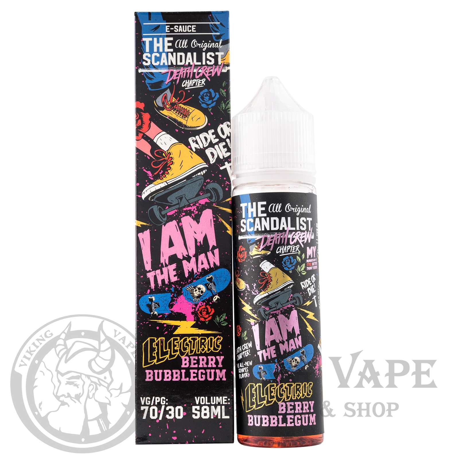 Жидкость для вейпа Scandalist Death Crew Chapter I Am The Man
