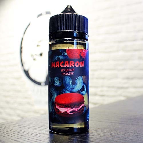 Жидкость для вейпа Macaron Ягодный Чизкейк