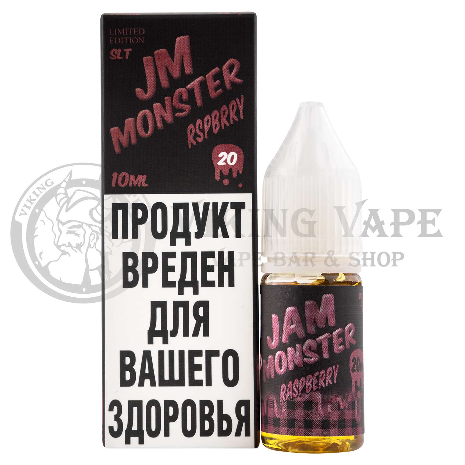 Жидкость для вейпа JM Monster Rspbrry SLT