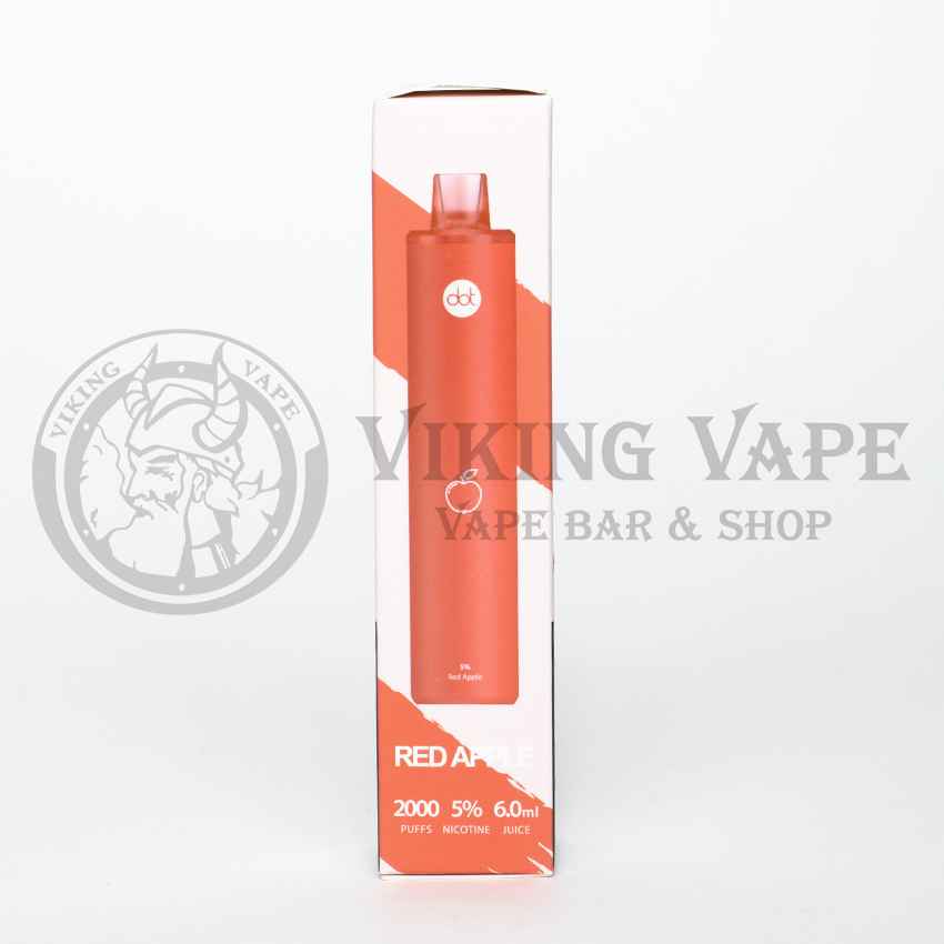 Одноразовая электронная сигарета Dot. 2000 затяжек Красное Яблоко