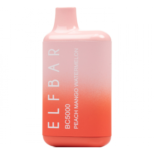 Одноразовая электронная сигарета Elf Bar BC5000 затяжек Peach Mango Watermelon