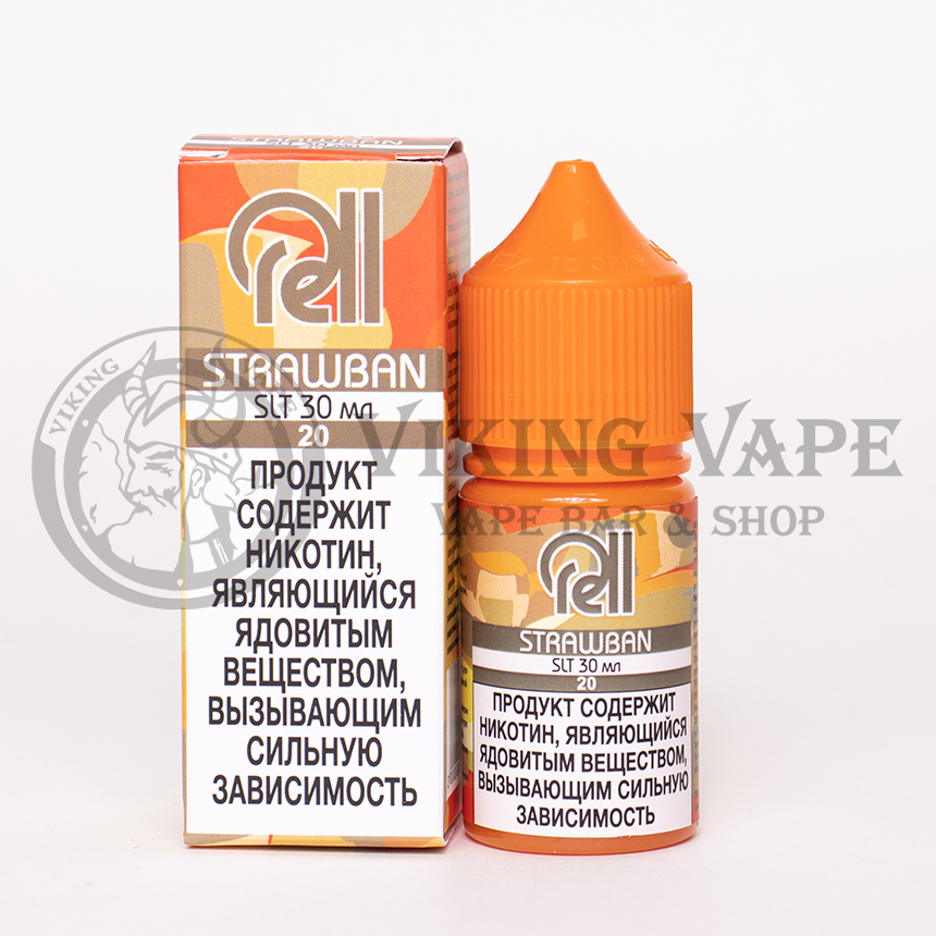 Жидкость для вейпа RELL SALT Strawberry Banana