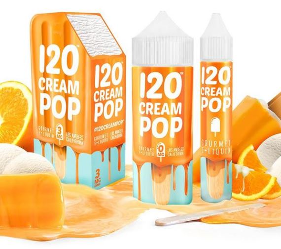 Жидкость для вейпа 120 Cream Pop