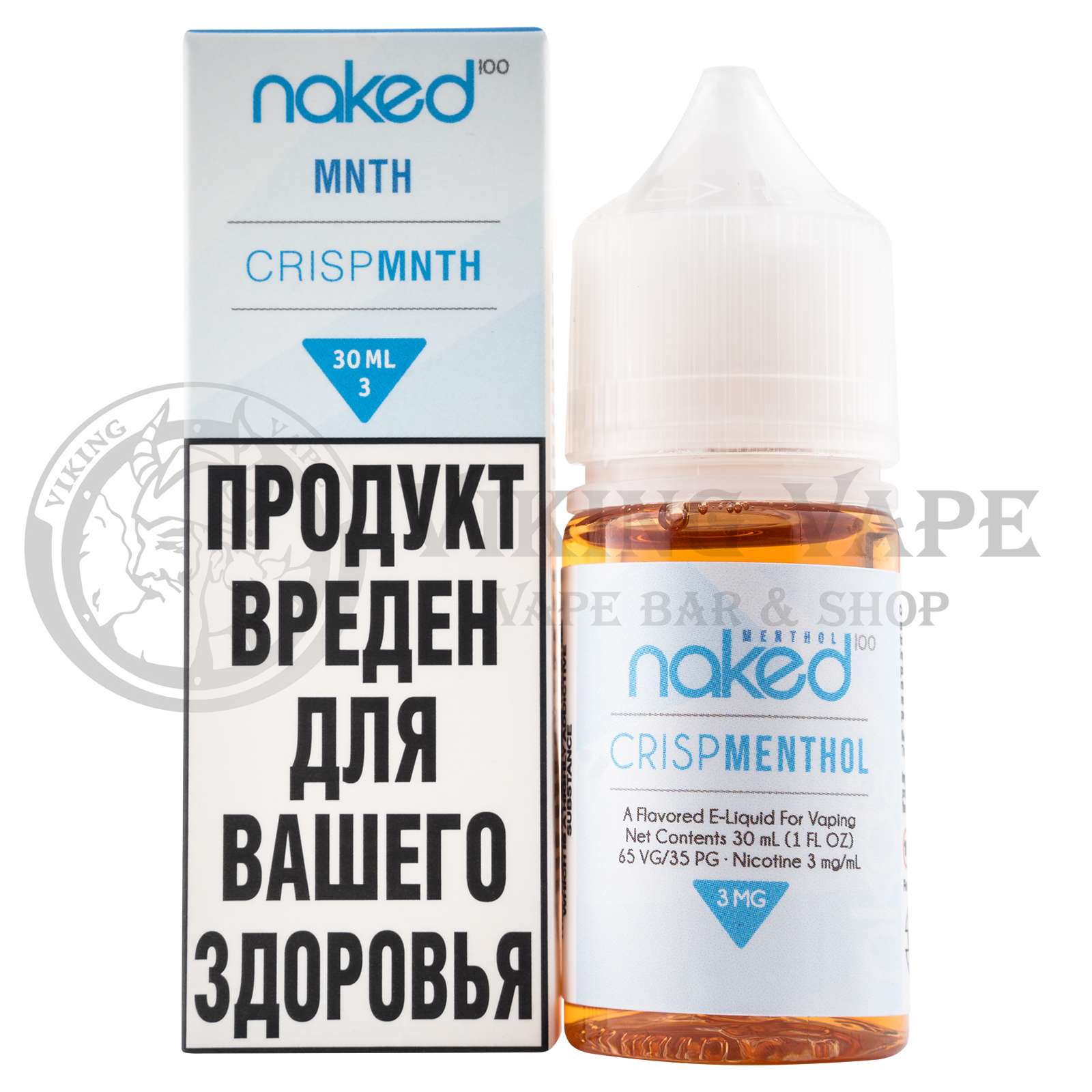 Жидкость для вейпа Naked Menthol Crisp Menthol