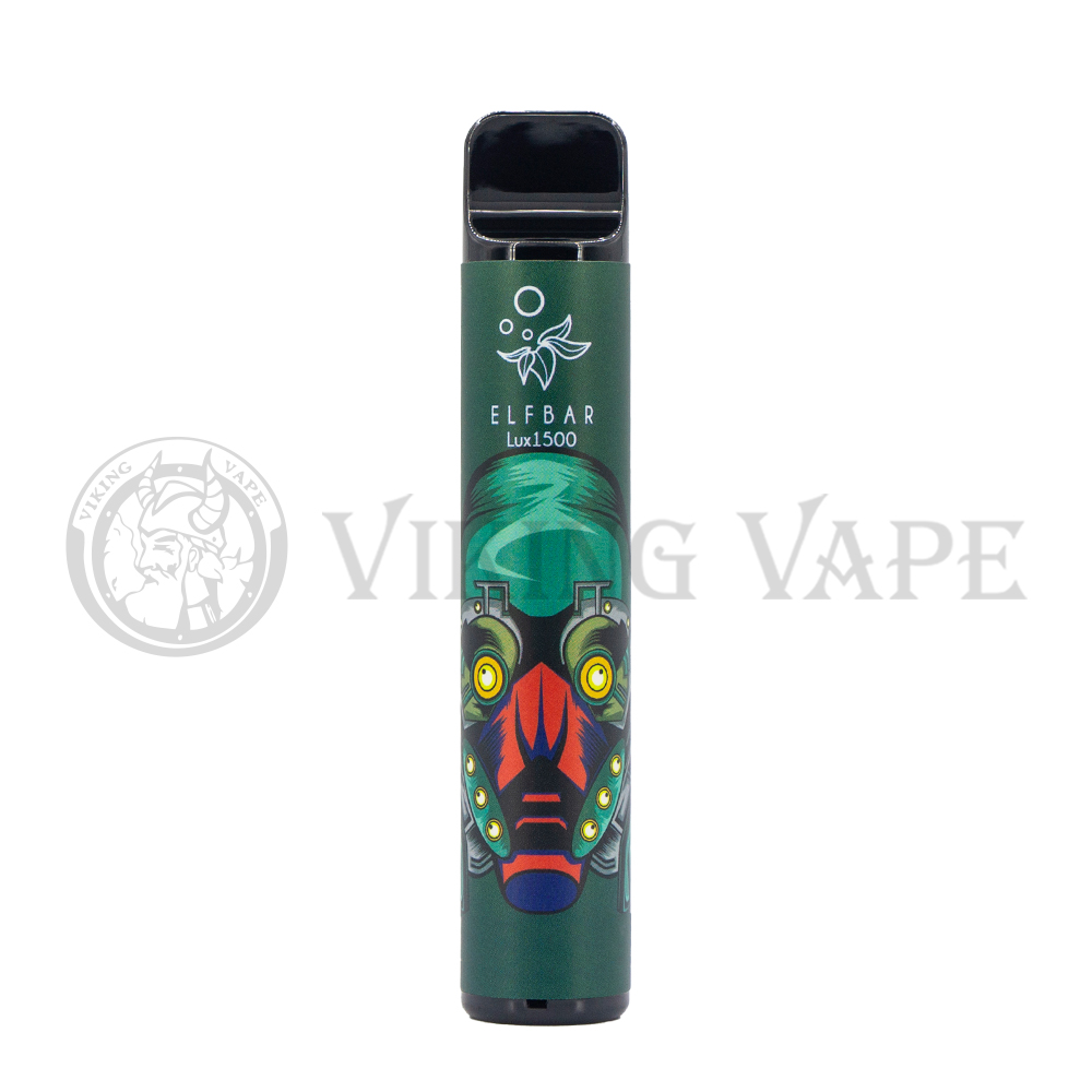 Одноразовая электронная сигарета с многоразовым контейнером Elf Bar 1500 WTRMLN