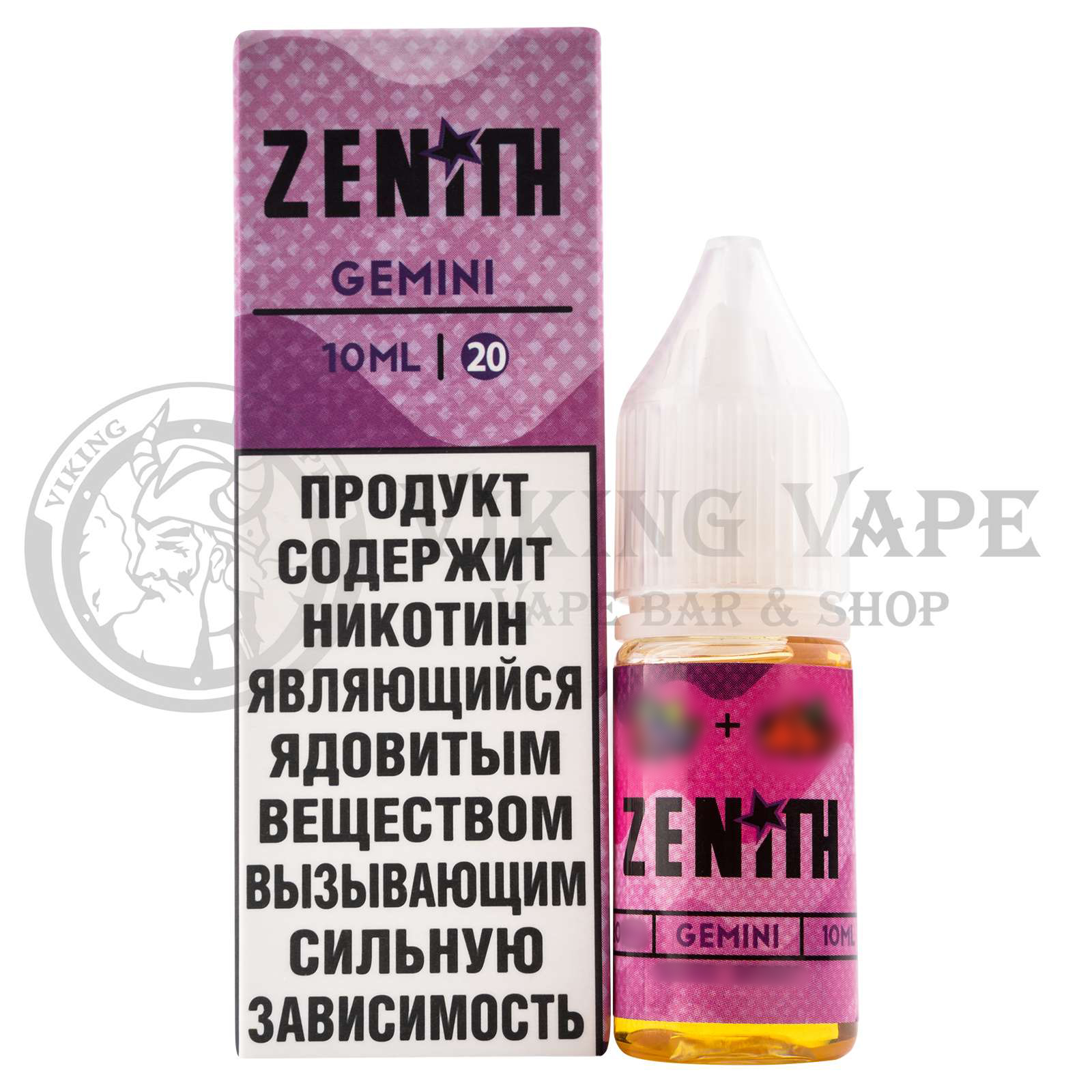 Жидкость для вейпа  Zenith Salt Gemini