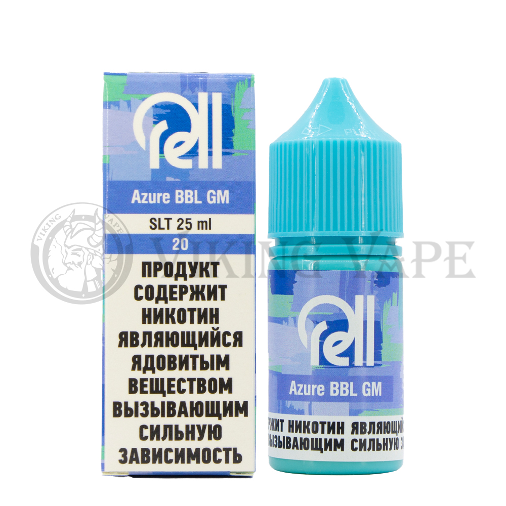Жидкость для вейпа RELL AZURE SALT Bubble Gum