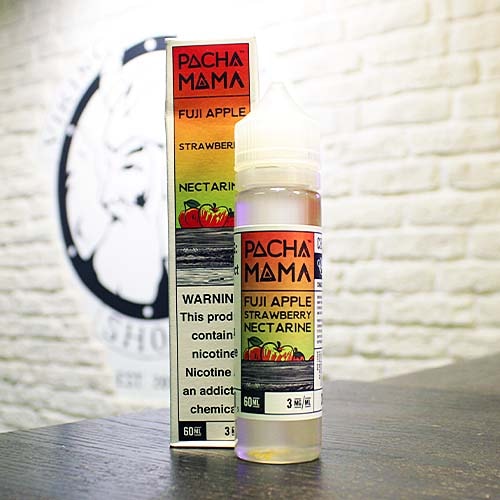 Жидкость для вейпа Pachamama Fuji Apple \ Strawberry \ Nectarine