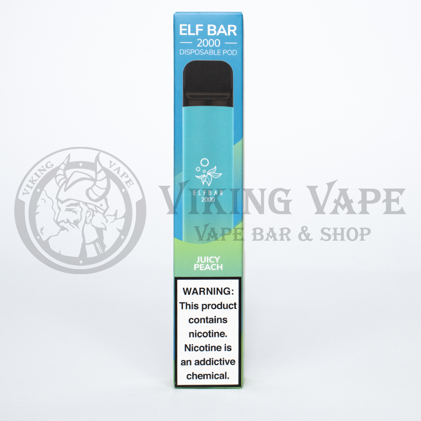 Одноразовая электронная сигарета Elf Bar 2000 затяжек Сочный Персик