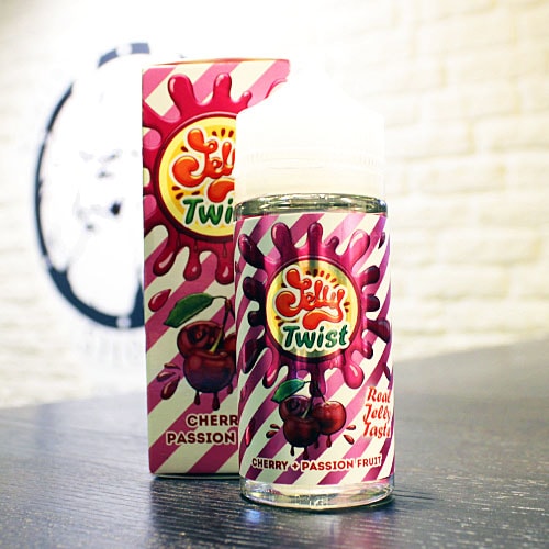 Жидкость для вейпа Jelly Twist Cherry+Passionfruit