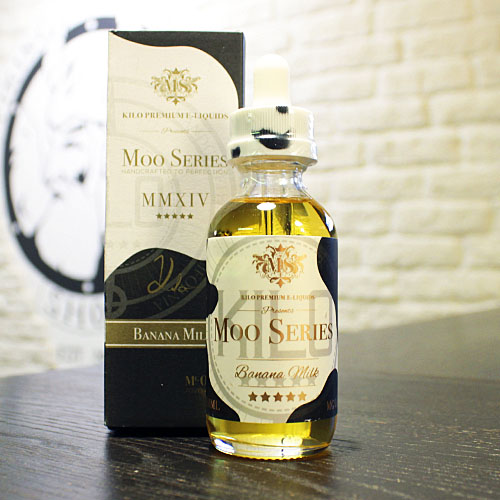 Жидкость для вейпа  Moo E-Liquids Banana Milk