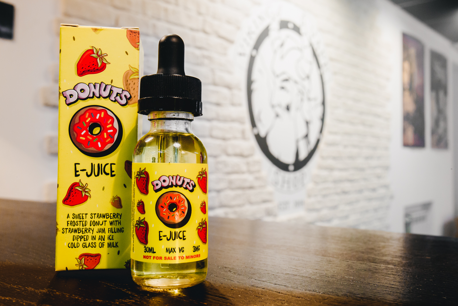 Жидкость для вейпа Donuts Strawberry