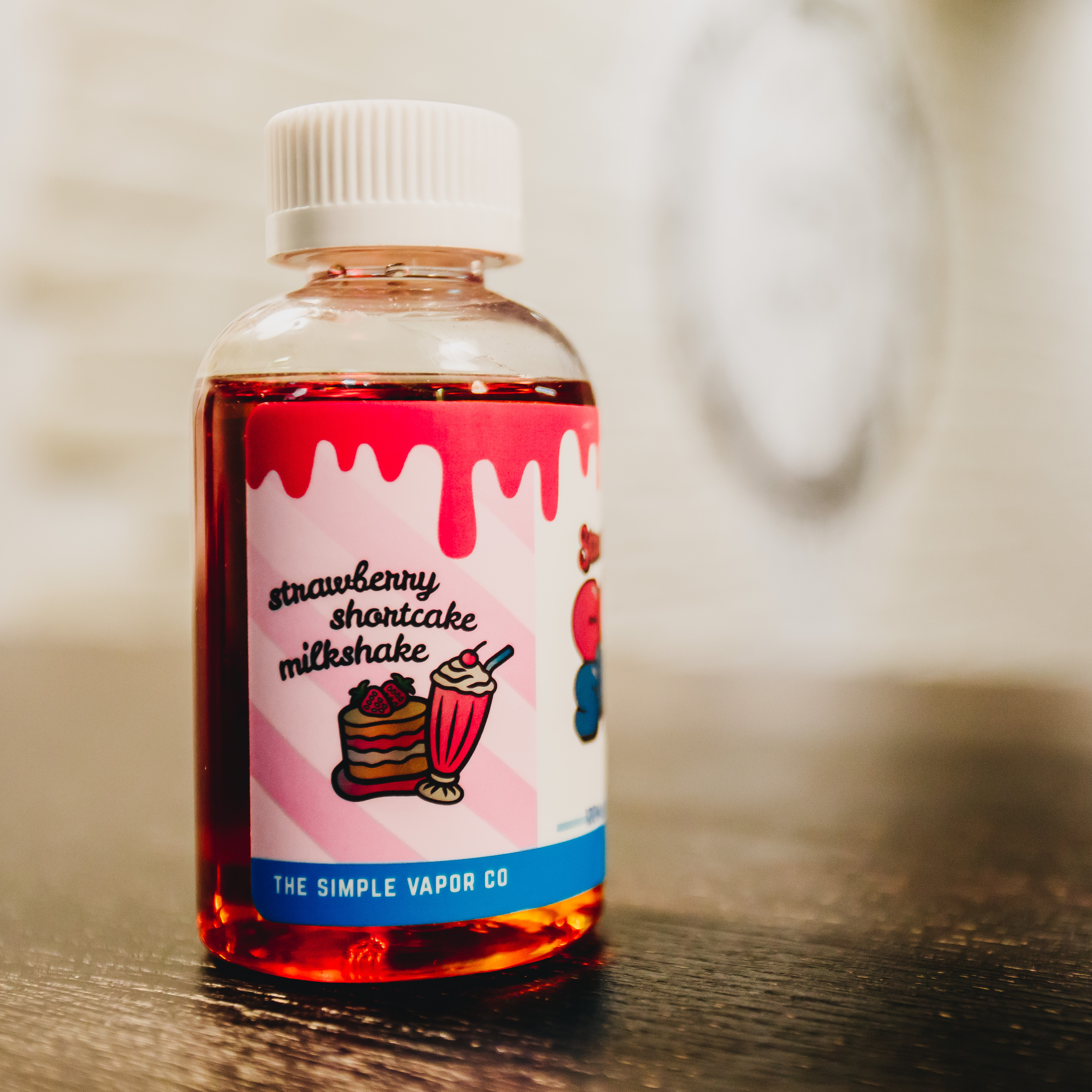 Жидкость для вейпа Simple Vapor Strawberry Cake Shake