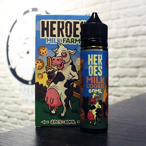 Жидкость для вейпа Heroes Milk Cookie