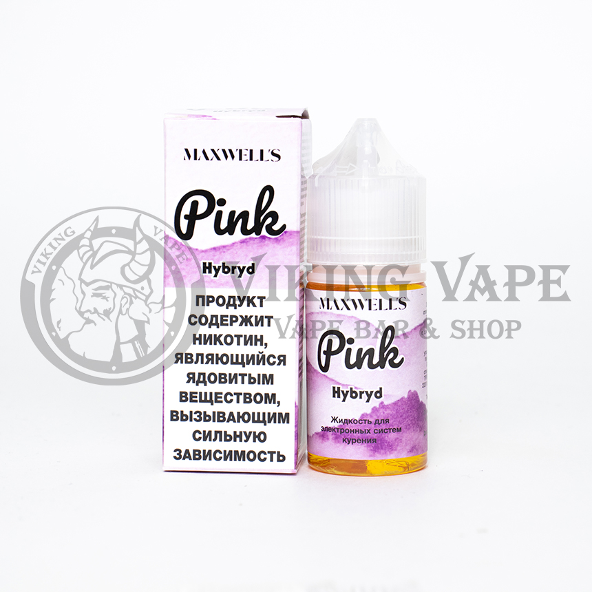 Жидкость для вейпа Maxwell'S HYBRID Pink Salt