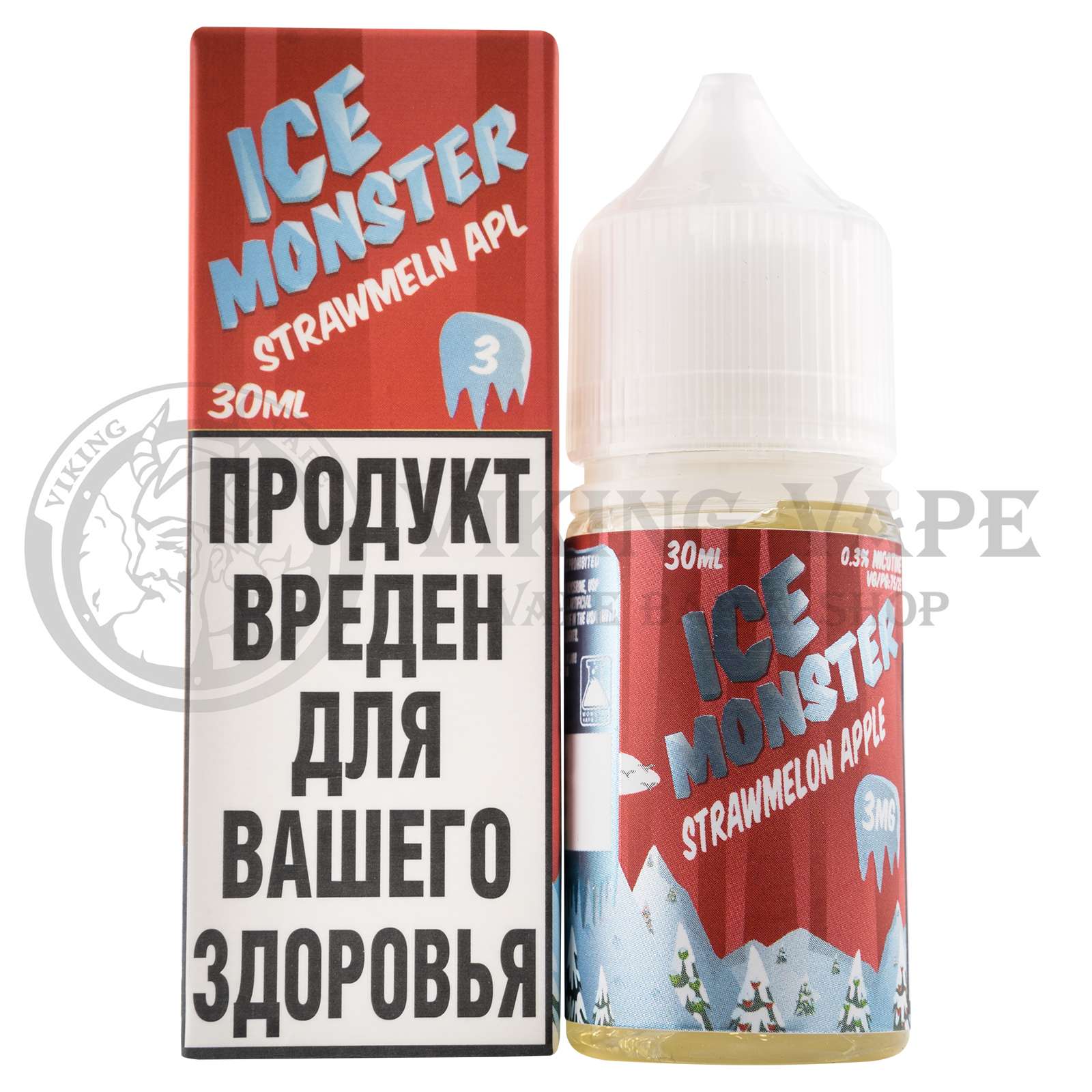 Жидкость для вейпа Ice Monster Strawmelon Apple