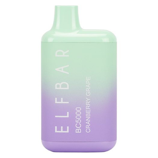 Одноразовая электронная сигарета Elf Bar BC5000 затяжек Cranberry Grape