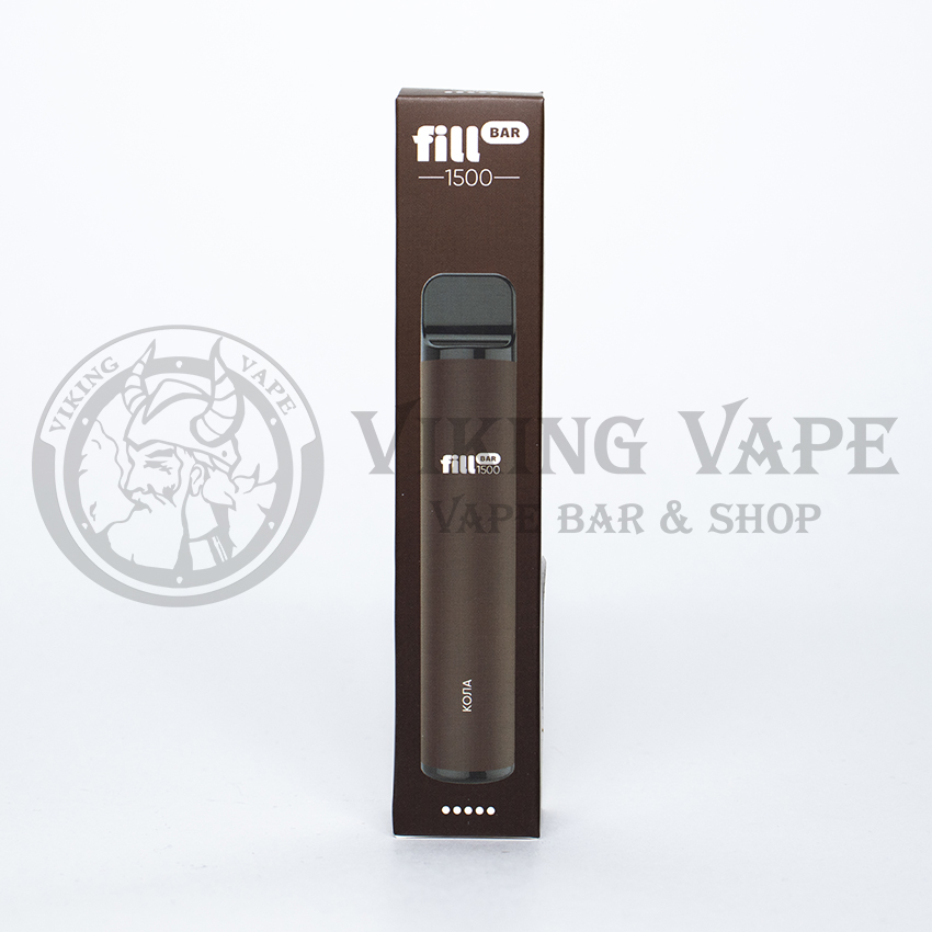 Одноразовая электронная сигарета Fill Bar 1500 затяжек Кола