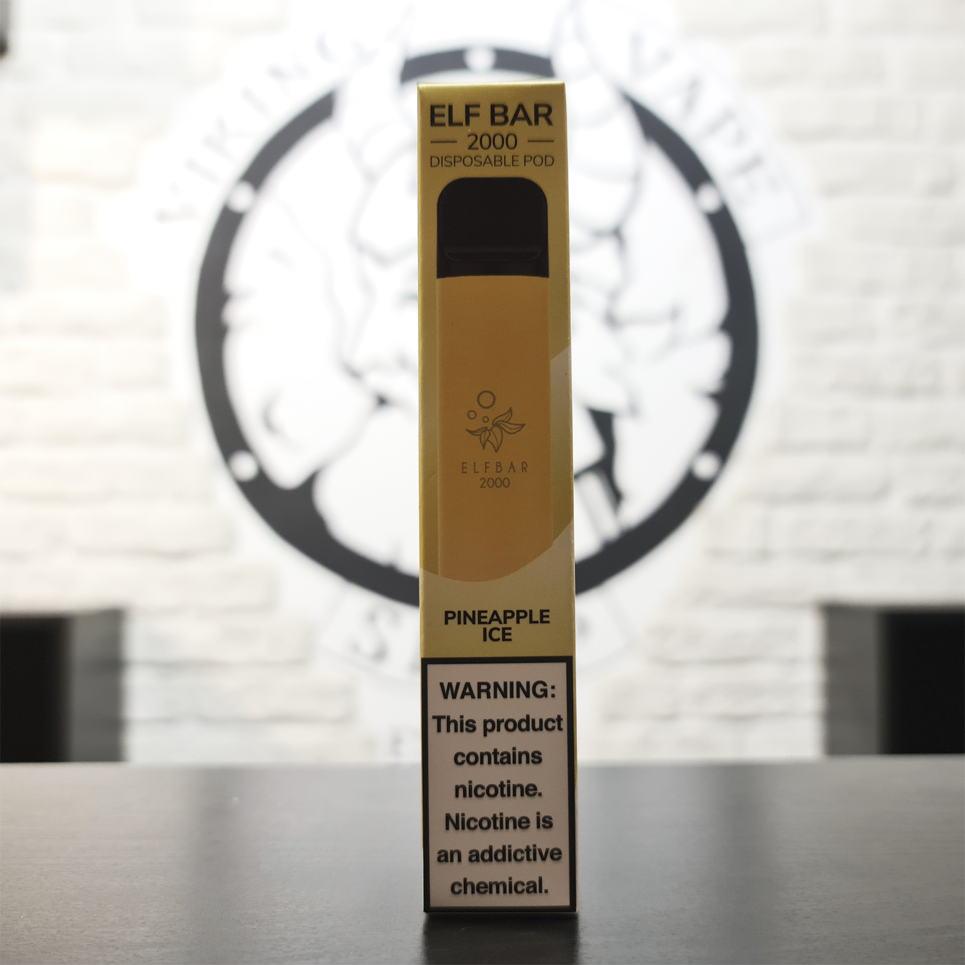 Одноразовая электронная сигарета Elf Bar 2000 затяжек Ледяной Ананас