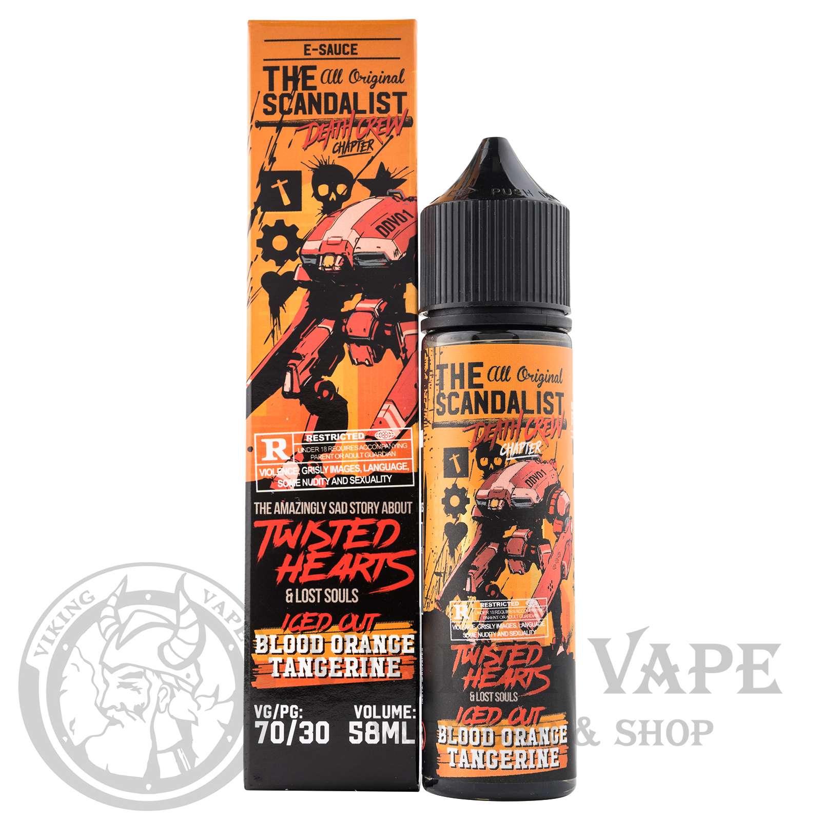Жидкость для вейпа Scandalist Death Crew Chapter Twisted Hearts